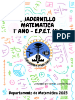 1° Matematica Cuadernillo - EPET 8 - 2023-Completo (1) - 230719 - 162413