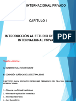 Diapositivas Cap. I Internacional Privado