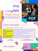 Podcasting Program Pitch Deck by Slidesgo