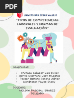 Tipos de Competencias Laborales y Formas de Evaluación