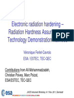 Electronic Radiation Hardening Radiation Hardness Assurance and Technology Demonstration Activities