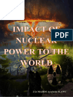 Impact of Nuclear Power To The World