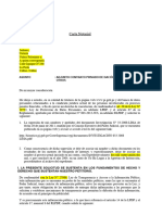 Carta Notarial Notaria Nuñez