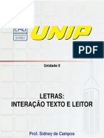 3.1 - ESTUDOS DISCIPLINARES II - Slides de Aula Unidade II