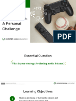 A Personal Challenge - Lesson Slides