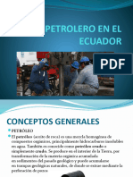 Boom Petrolero en El Ecuador