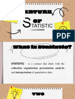 Nature of Statistic