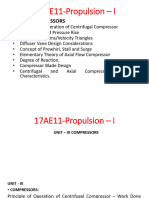 17AE11-Propulsion - I Unit 3 - COMPRESSORS