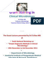 Gram Staining Guest Lecture JIPMER Pondcherry