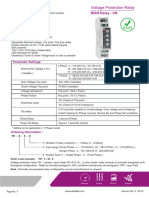 Rish Relay VR-Voltage Protection Relay Rev-C