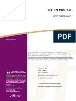 Eurocode 9 1-3. Calcul Des Structures en Aluminium