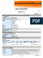 Genesol 701 MSDS