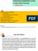 SW 3-Measurement of Rainfall
