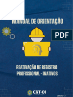 Manual Reativação de Registro Profissional Inativos No Conselho Regional Dos Técnicos Industriais