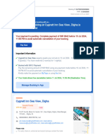 Your Booking at Cygnett Inn Sea View, Digha Is Confirmed