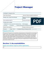 Job Description - Assistant Project Manager - Program Delivery - Asset Lifecycle - EA 13