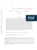 An Optimal High-Order Tensor Method For Convex Optimization: Bo Jiang Haoyue WANG Shuzhong ZHANG