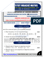 1S Mathematiques Composition Second Semestre