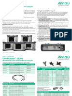 Anritsu S820E Microwave Sitemaster 25MHz To 20GHz