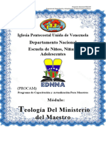 Teología Del Ministerio