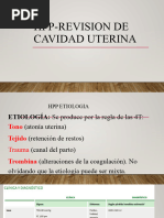 Hpp-Revision de Cavidad Uterina