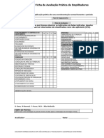 Ficha de Avaliação Prática Empilhadores