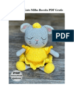 Amigurumi Gato Milho Receita PDF Gratis