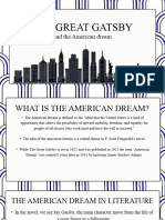 The American Dream in The Great Gatsby