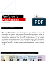 Teoría de La Planificación