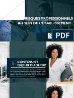 Les Risques Professionnels Au Sein de L'établissement