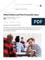 Gifted Children and Their Personality Types - by Deborah Ruf, PHD - Medium