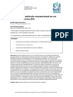 1 Convertir Un Vehículo Convencional en Un Vehículo Eléctrico (EV)