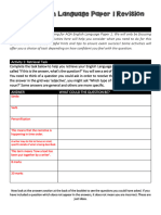 Language P1 Question 4 Revision 2