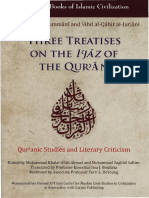 Three Treatises On The I'Jaz of The Qur'An