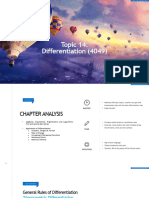 (A-MATH) Chapter 14 - Differentiation