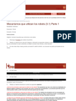 U3 - A1 Mecanismos Que Utilizan Los Robots Parte 1.