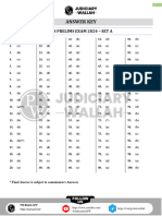 RJS - Answer Key 2024