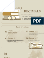 Topic 5 Decimals