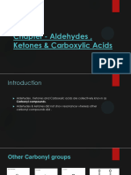 Aldehydes, Ketones & Carboxylic Acids