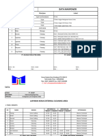 Laporan Kerja Agustus 2022