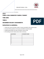 Chemistry Form 4 Paper 2