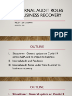 Webinar International IA Roles Business Recovery