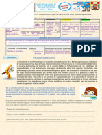 Semana13-5°-Comprender Las Propiedades de La Materia Permite Aprovecharlas para Conservar La Salud