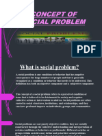 Concept of Social Problem