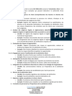 Chap 5.1.2 Livrables ISO 9001