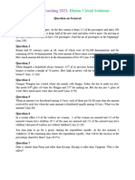 Problems On Chain Rule, Time and Work