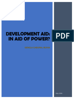 Development Aid - in Aid of Power - 2004