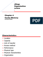 William Stallings Computer Organization and Architecture 6th Edition Cache Memory