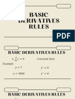 Derivatives