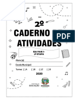 Eja 2o Etapa 2o Caderno de Atividades